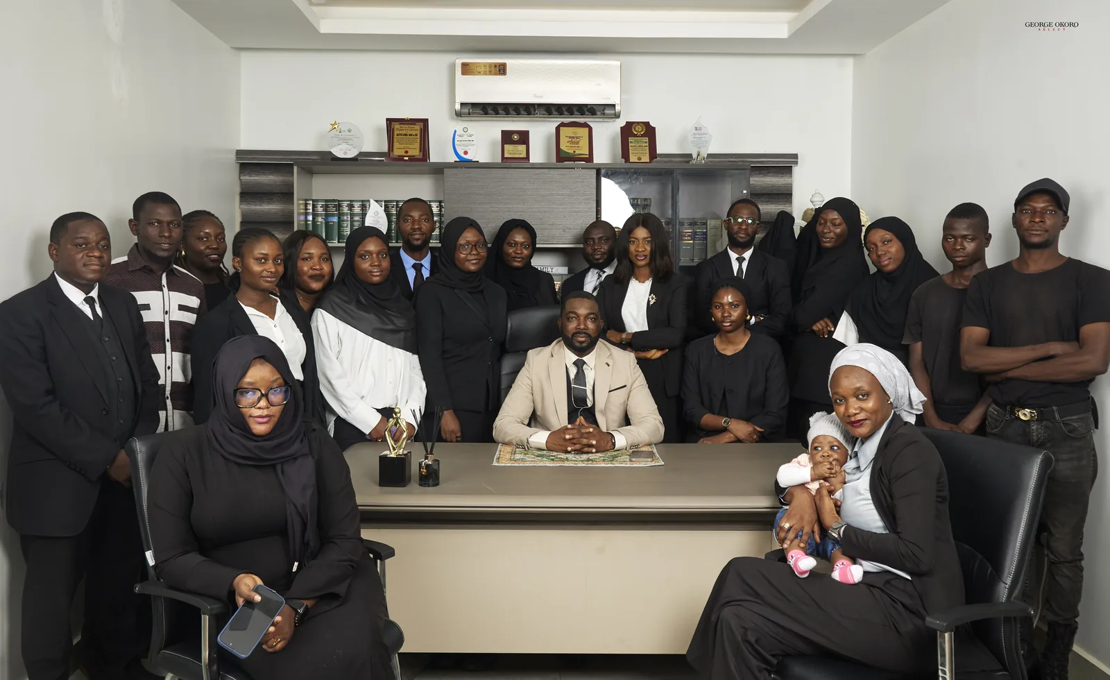 The Aliyu Lemu SAN and Co team together in the chambers